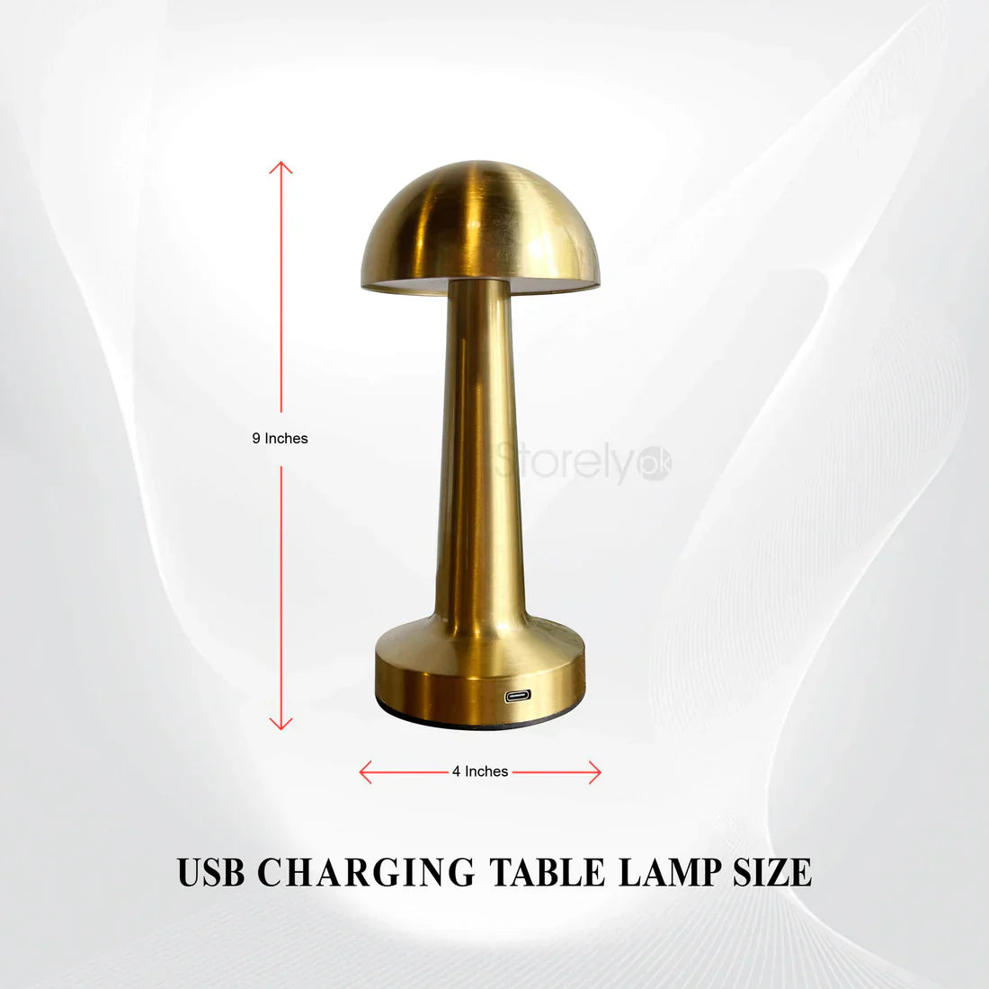 Retro Mushroom LED Lamp