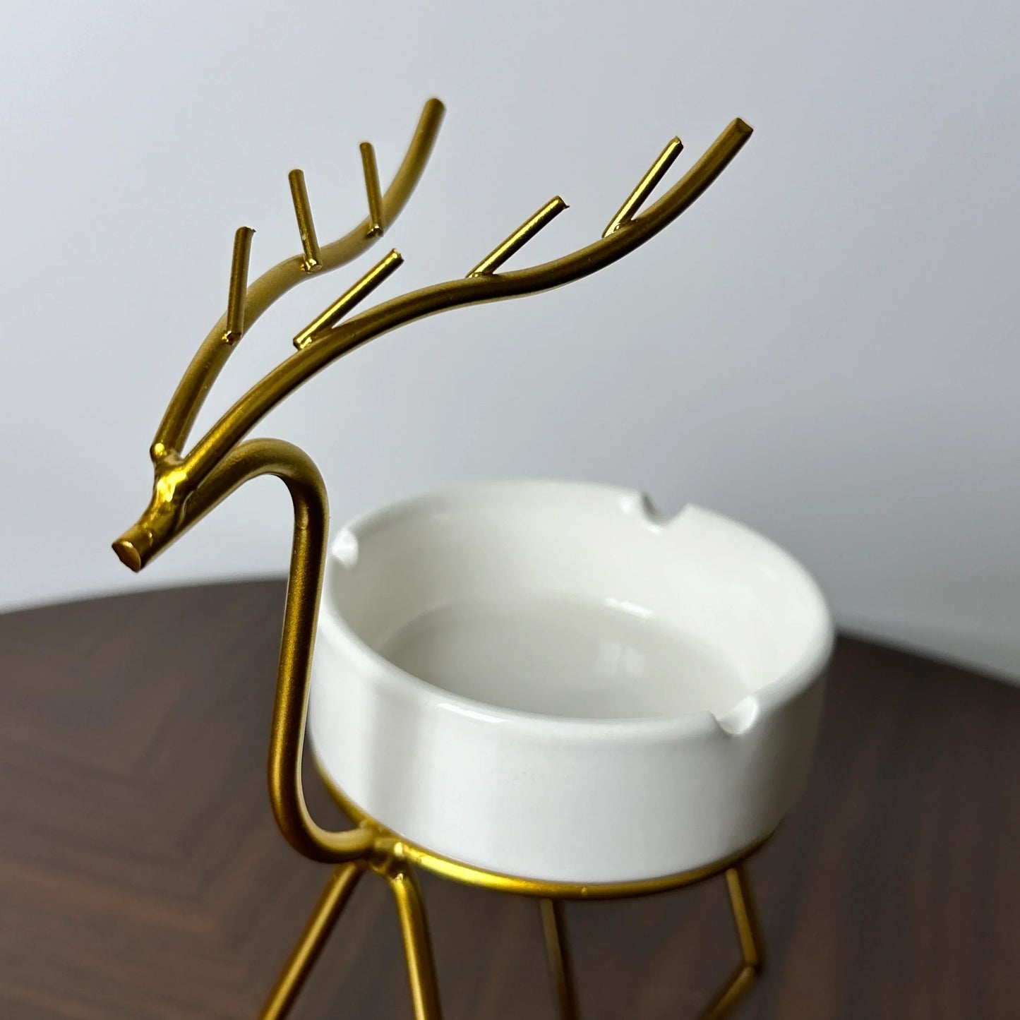 Golden Deer Ash Tray