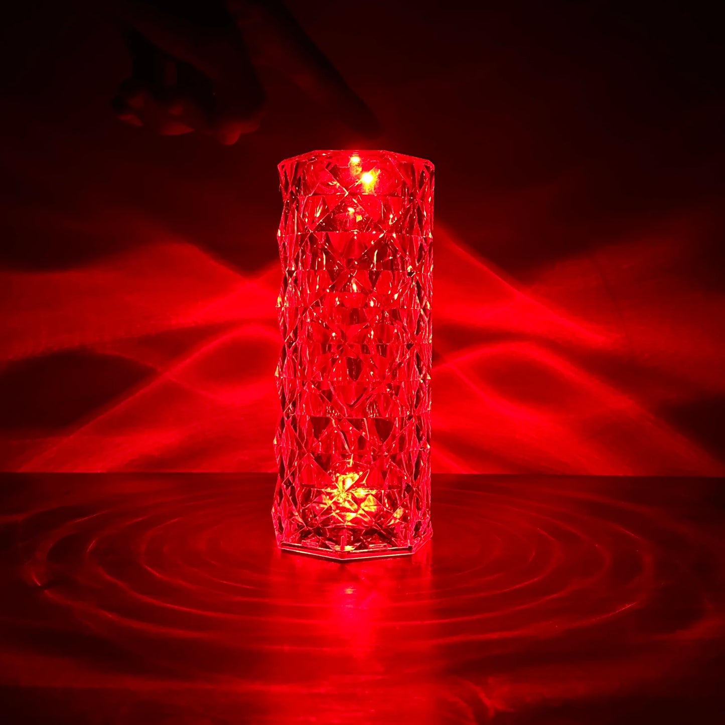 Crystal Glow Table Lamp
