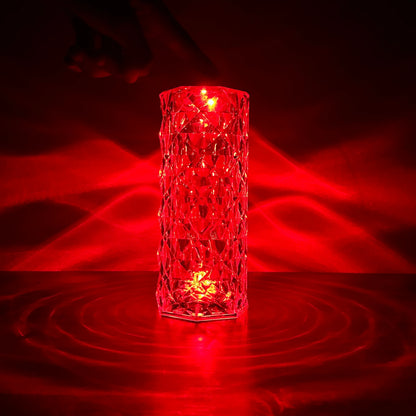 Crystal Glow Table Lamp