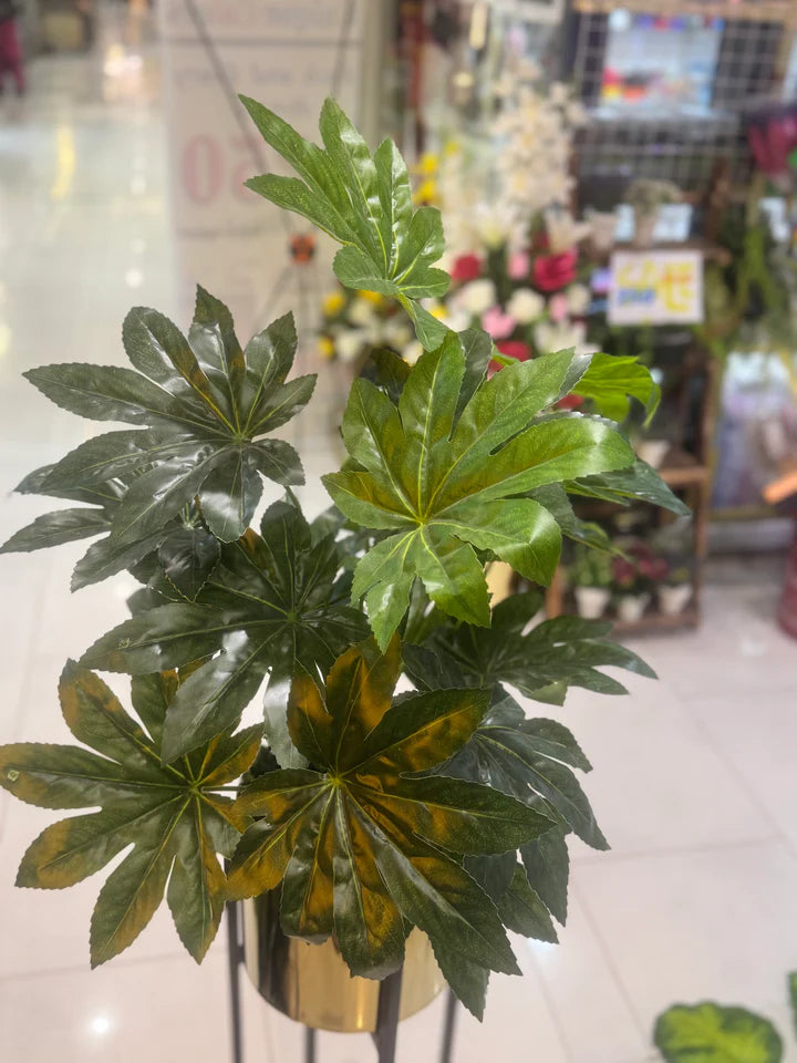 Plants With Golden Stand