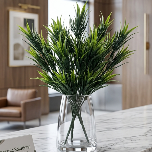 Artificial Fern Grass or Fake Boston Ferns.