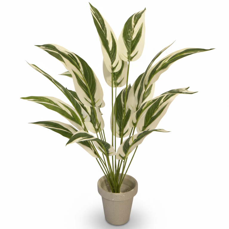 Green Leaf Décor Plant