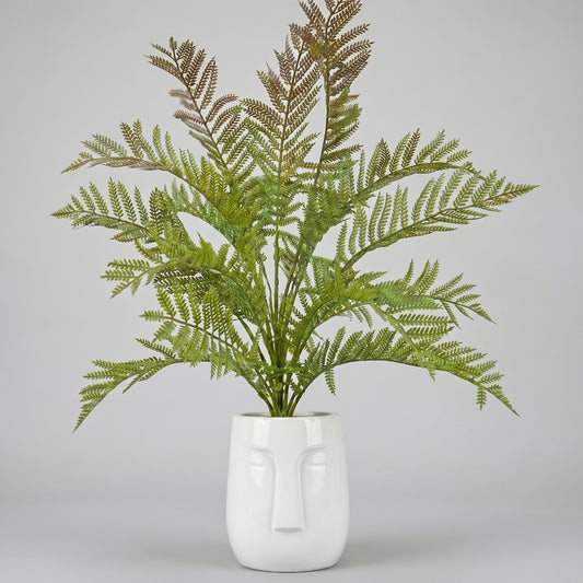 Face Shaped Ceramic Vase