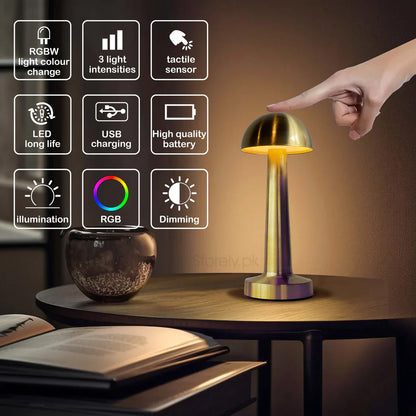 Retro Mushroom LED Lamp