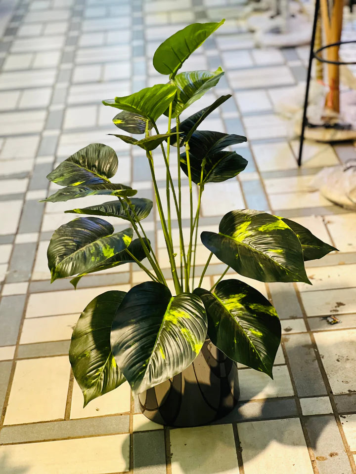 Artificial Indoor Plants with Steel Pot | 3 Styles