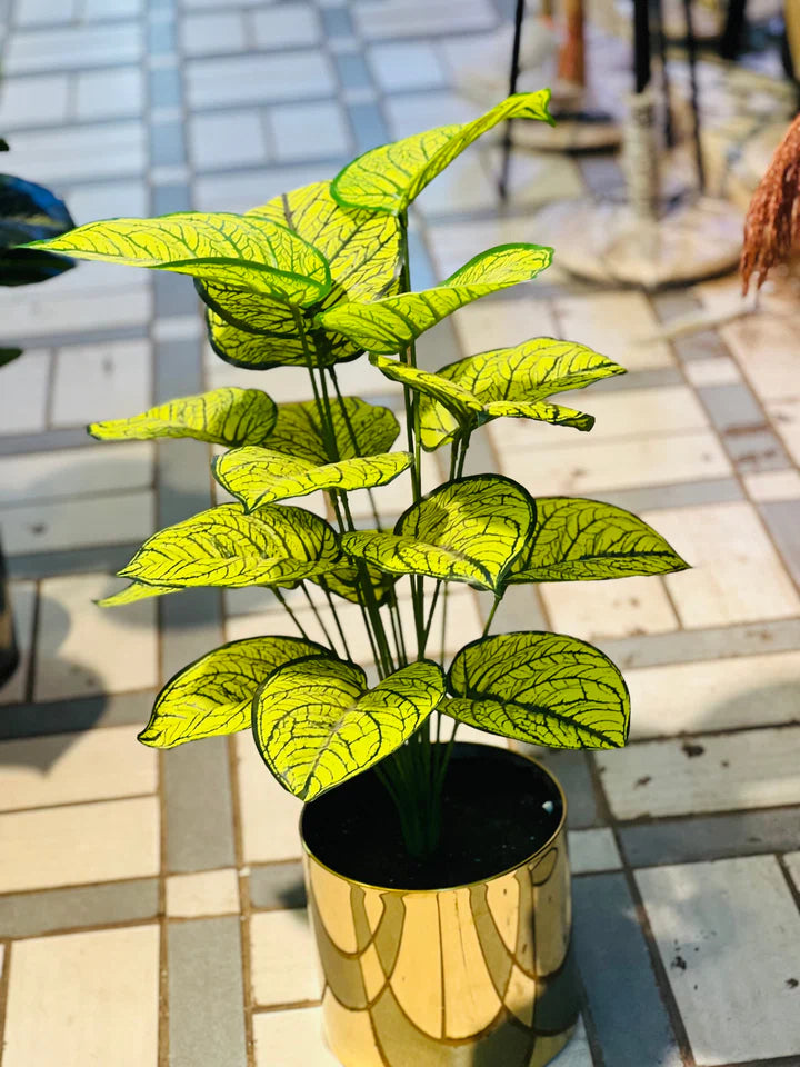 Artificial Indoor Plants with Steel Pot | 3 Styles