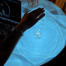 Crystal Glow Table Lamp