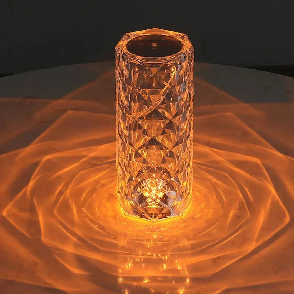 Crystal Glow Table Lamp