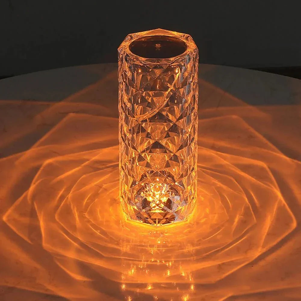 Crystal Glow Table Lamp