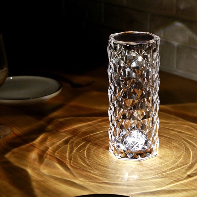 Crystal Glow Table Lamp