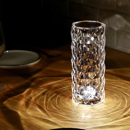 Crystal Glow Table Lamp