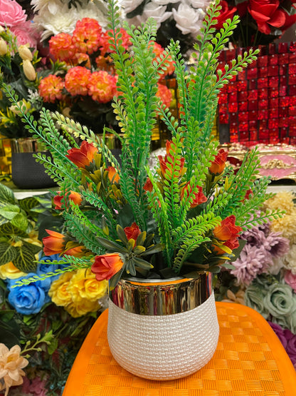 Floral Planter Pot