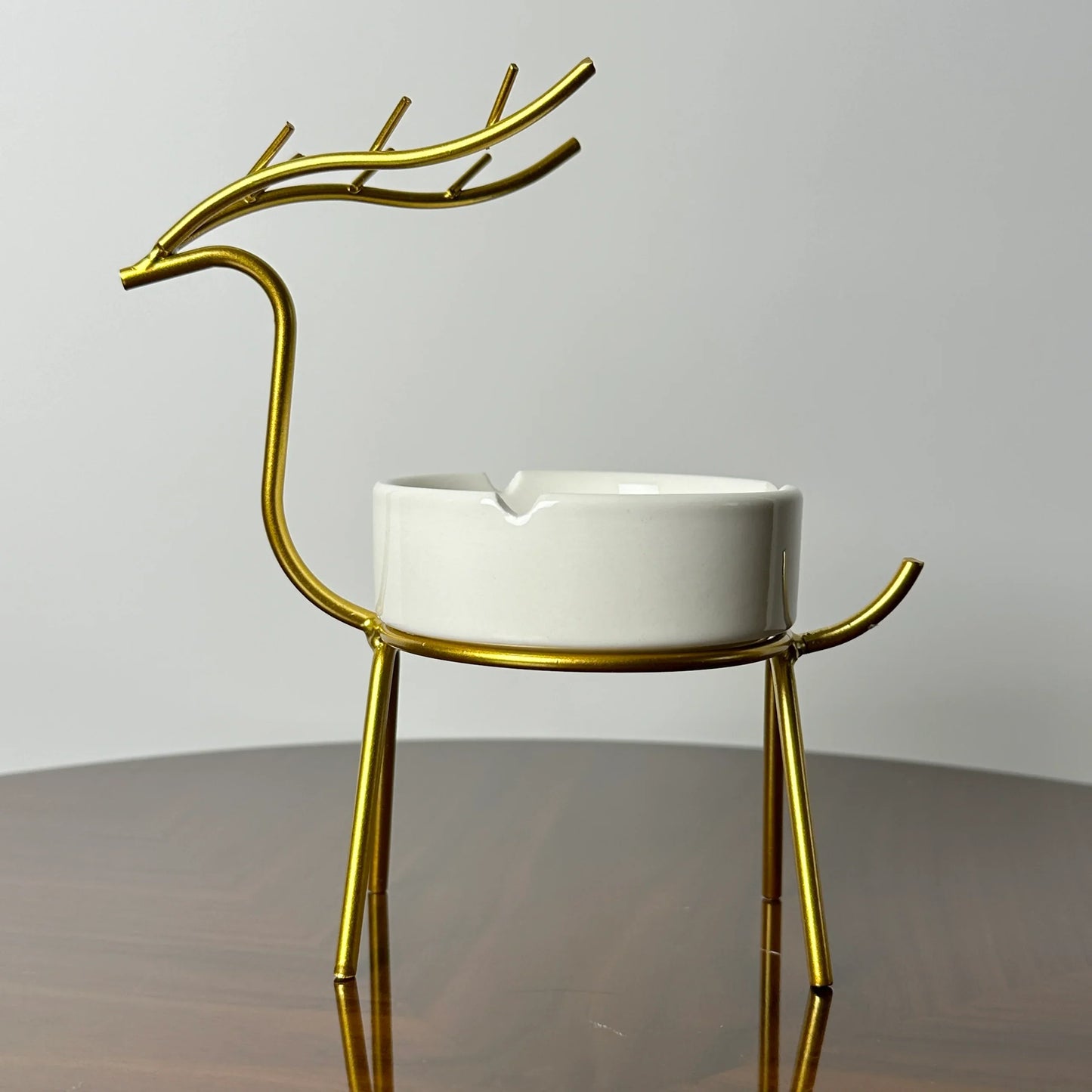 Golden Deer Ash Tray