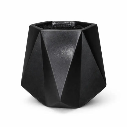 Black Chalk Diamond Planter