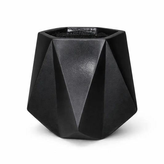 Black Chalk Diamond Planter