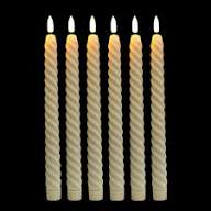 12 Inch Long Led Twist Candles