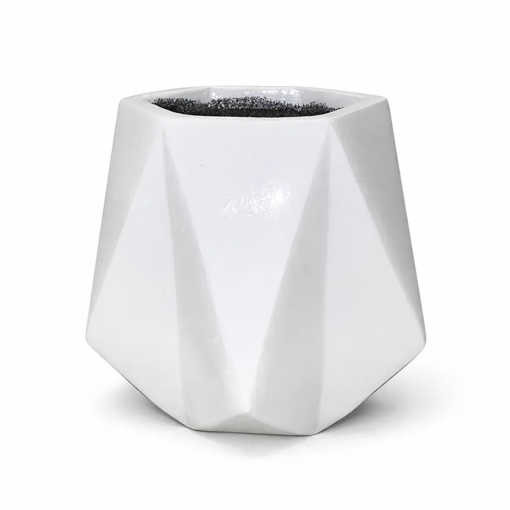 Black Chalk Diamond Planter