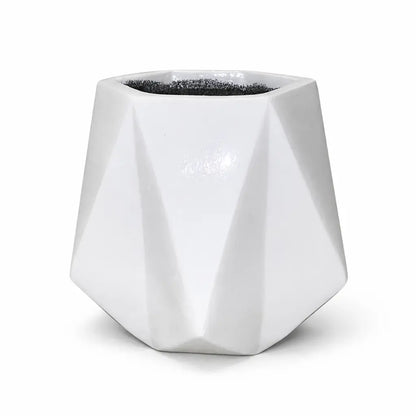 Black Chalk Diamond Planter